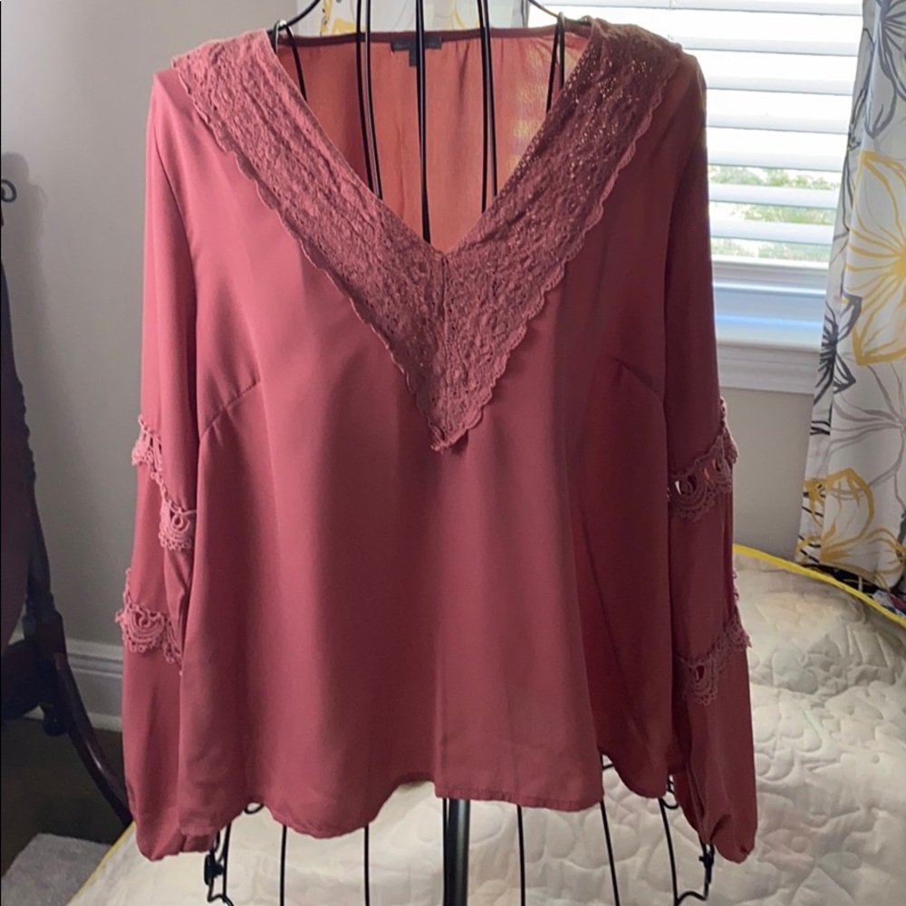 CHARLOTTE RUSSE. Beautiful Dusty Rose. Size S.